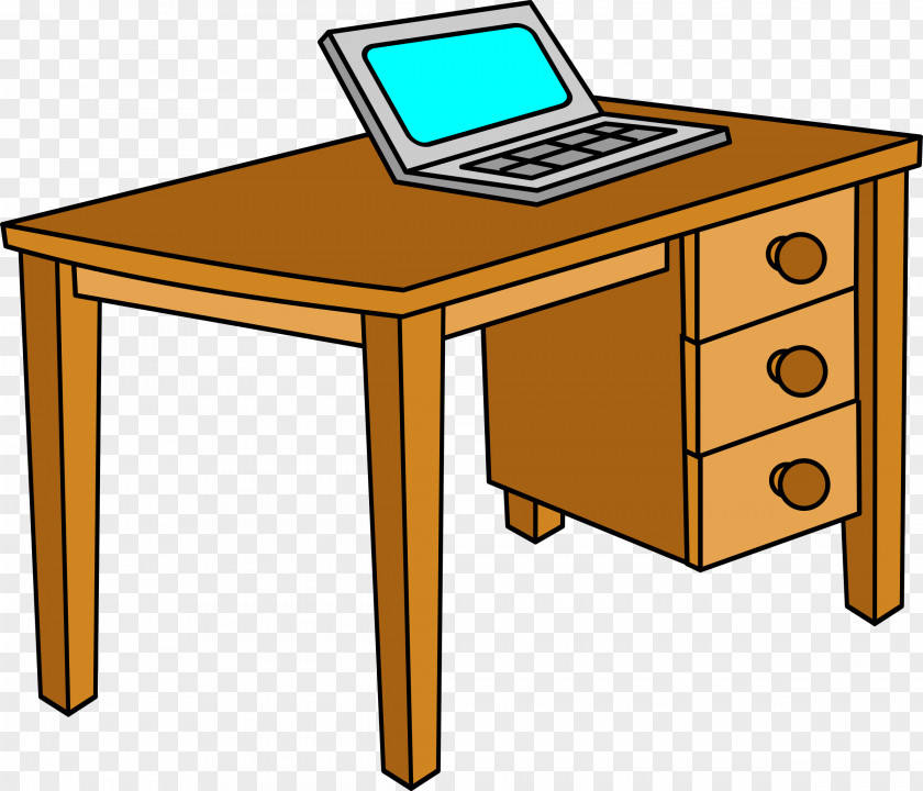 Table Computer Desk Clip Art PNG