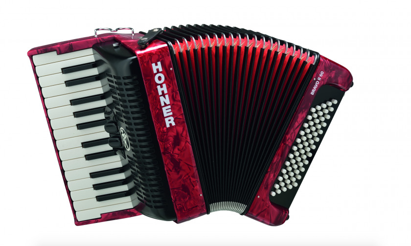 Accordion Piano Hohner Chromatic Button Keyboard PNG