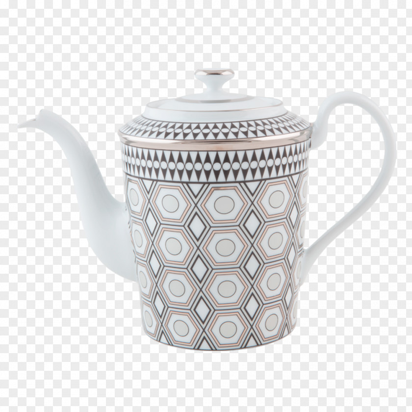 Kettle Teapot Ceramic Porcelain Tableware PNG