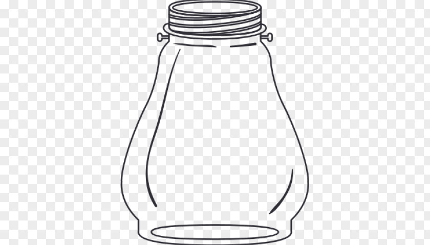 Glass Barware Line Art Food Storage Containers Mason Jar PNG