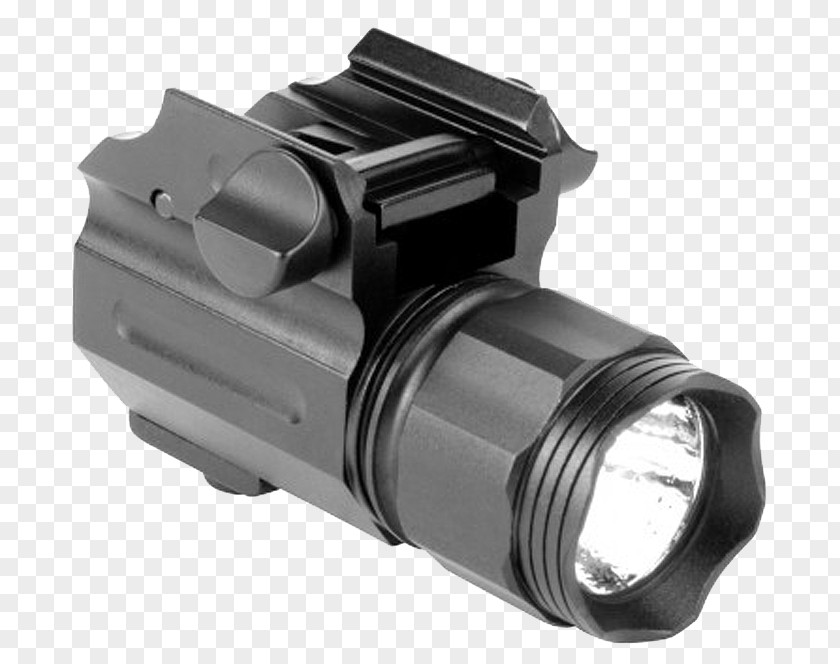 Light Tactical Pistol Firearm Flashlight PNG