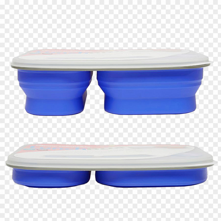 Table Plastic Lunchbox Case Blue PNG