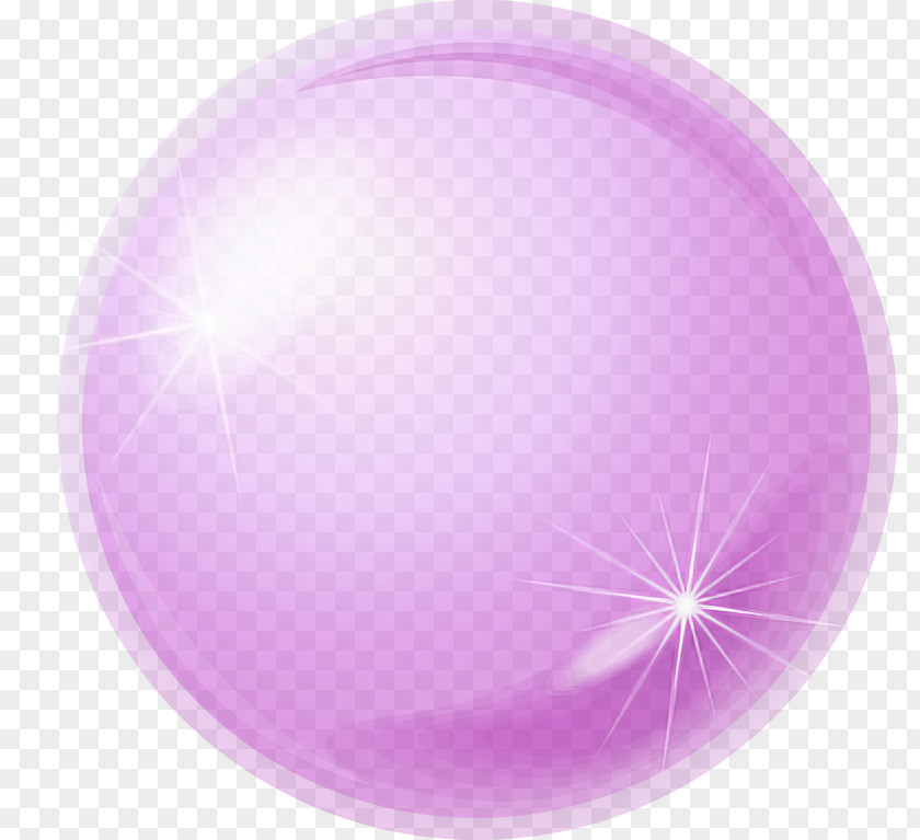 Ball Sphere Lavender PNG