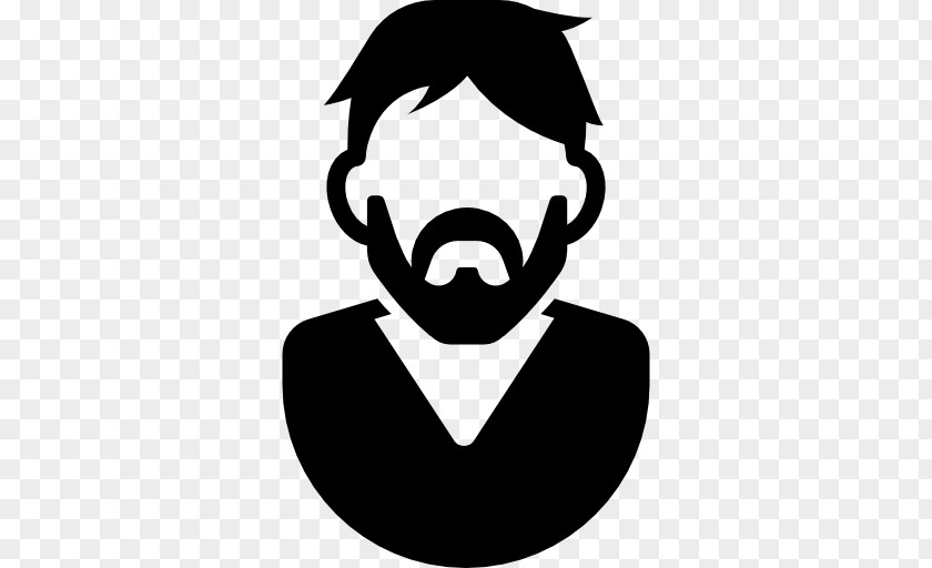 Beard And Moustache Man PNG
