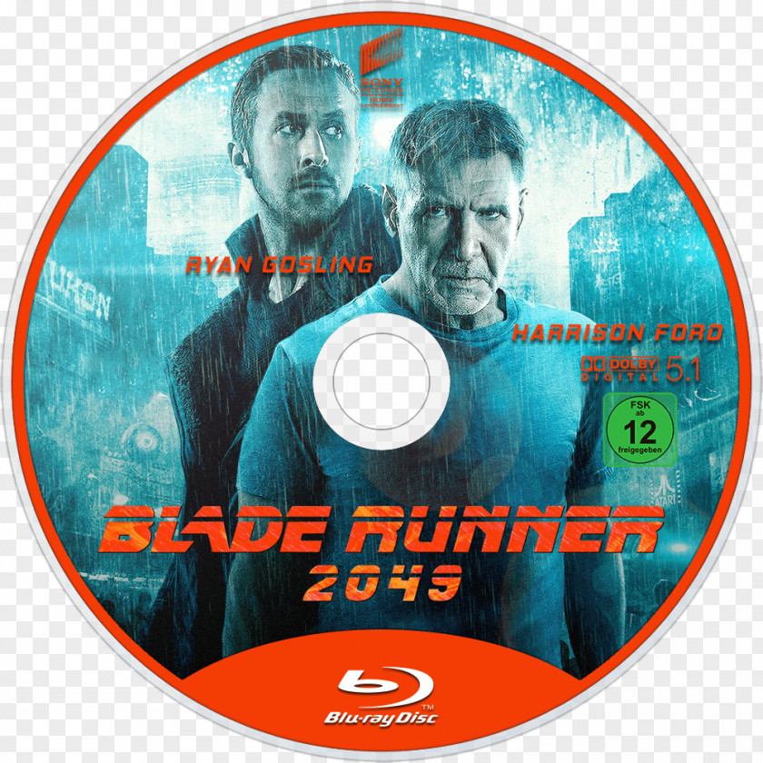 Blade Runner 2049 Blu-ray Disc DVD Compact Label PNG