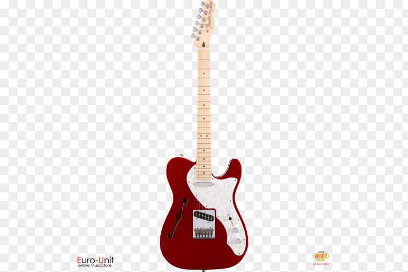 Electric Guitar Fender Telecaster Thinline Stratocaster Deluxe Starcaster PNG