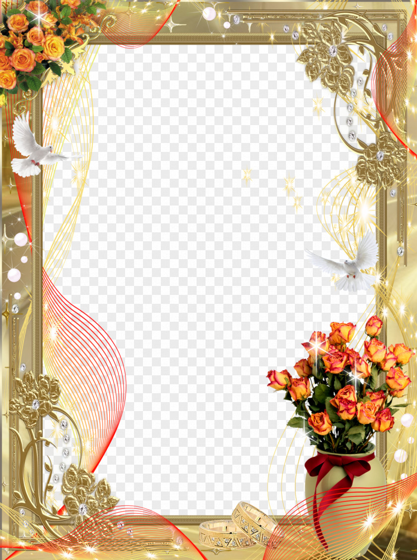 Frames Picture Wedding PNG