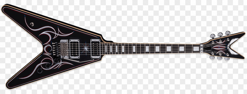 Guitar Dean Guitars V Electric Floyd Rose PNG