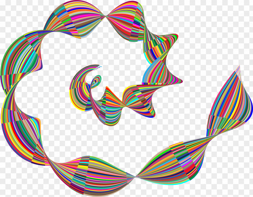 Confetti Ribbon Candy Cane Clip Art PNG