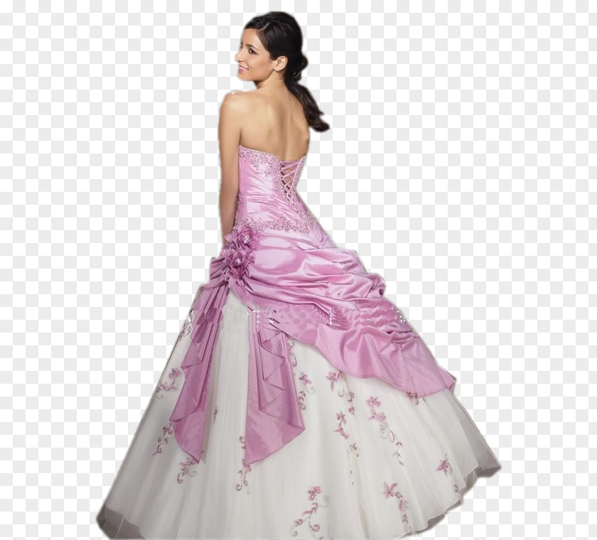 Glamor Wedding Dress Prom Ball Gown PNG
