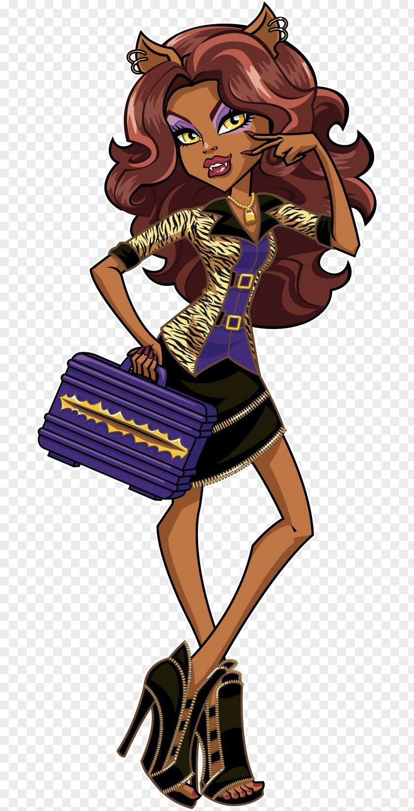Monster High: Ghouls Rule Doll Frankie Stein PNG