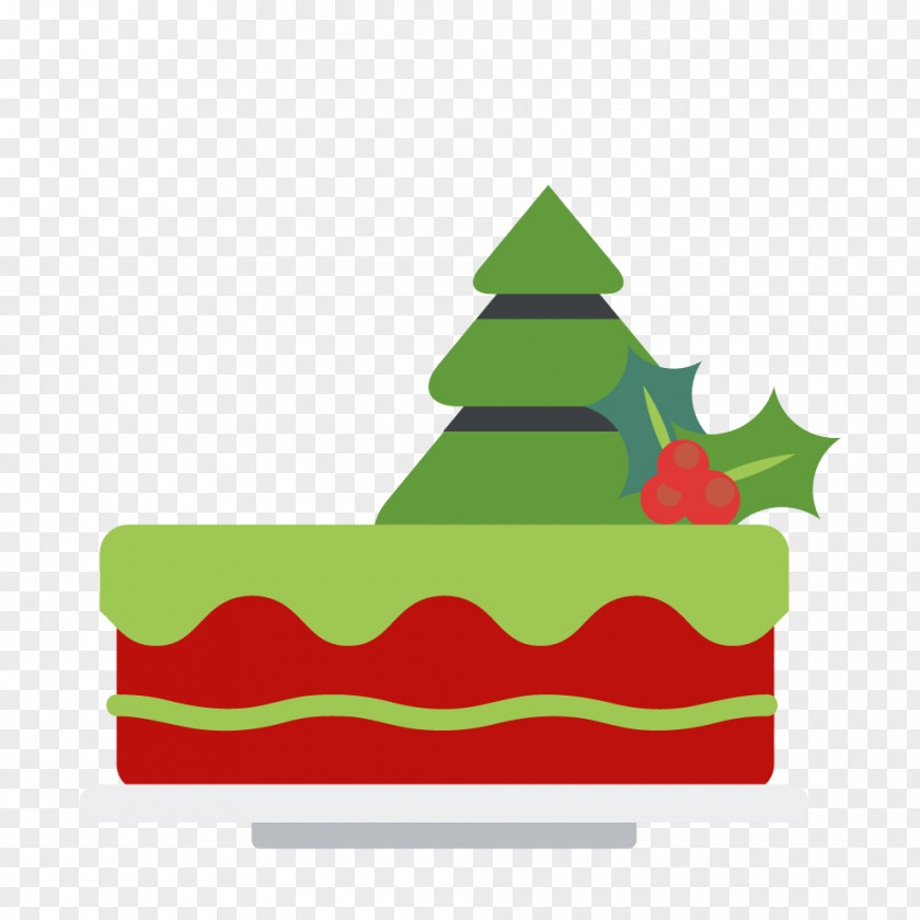 Panettone Christmas Tree Cake Day Image PNG