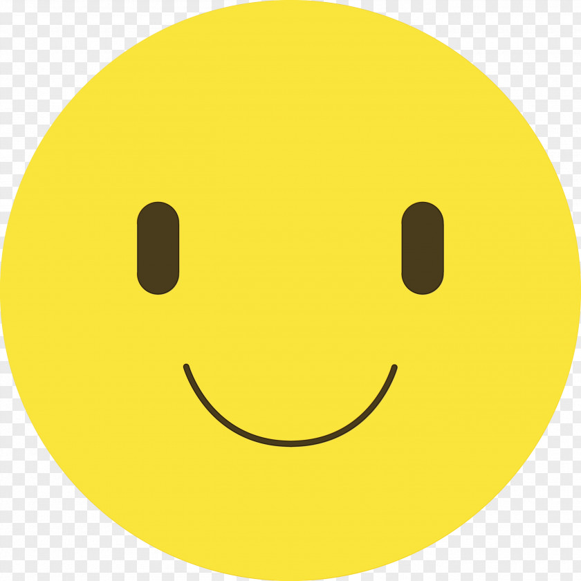 Smiley Yellow Font Line Meter PNG