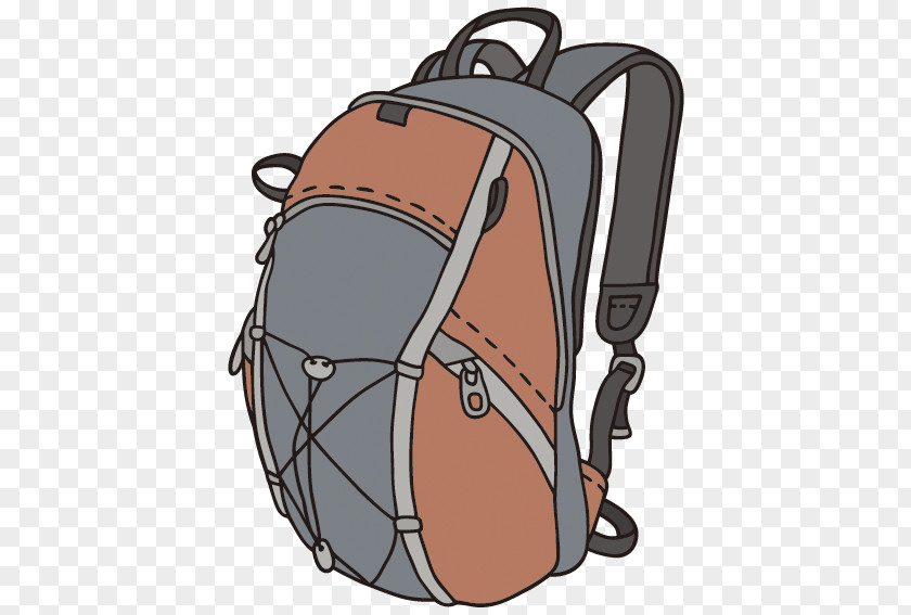 A Backpack Drawing Illustration PNG