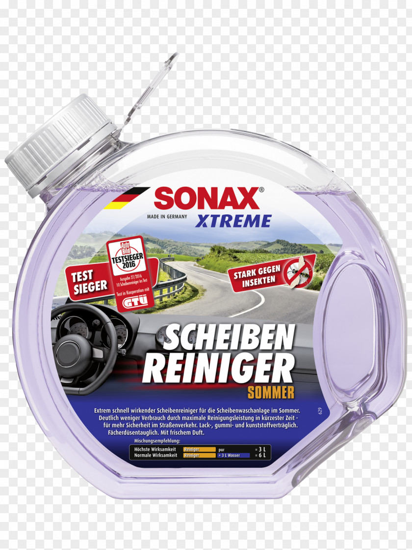 Car Sonax Scheibenreiniger Red Summer Vehicle Screen Wash 260500 5 L PNG