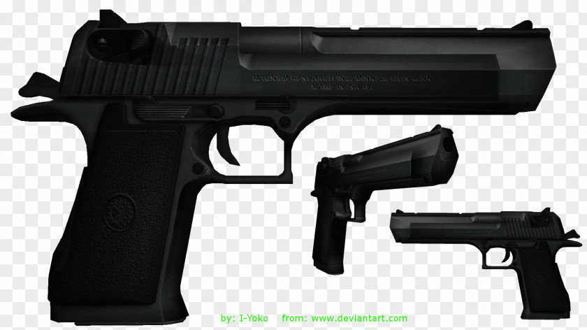 Desert Eagle Trigger Firearm Airsoft Guns PNG