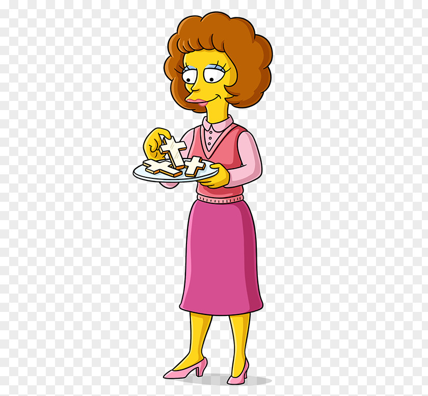 Eddie Murphy Maude Flanders Ned Bart Simpson Marge Mona PNG