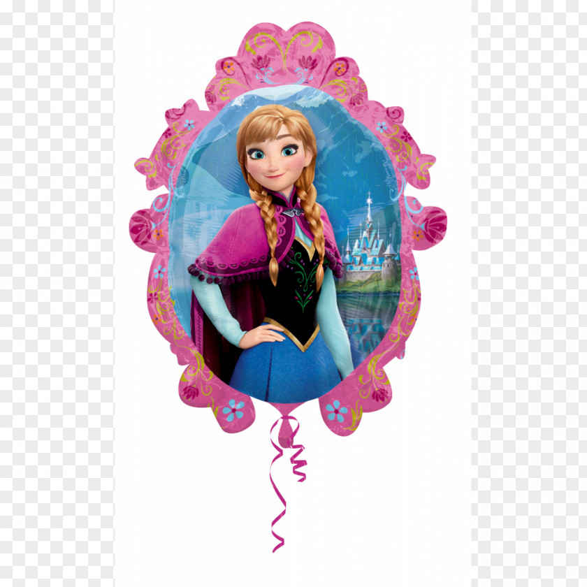 Elsa Anna Olaf Toy Balloon PNG