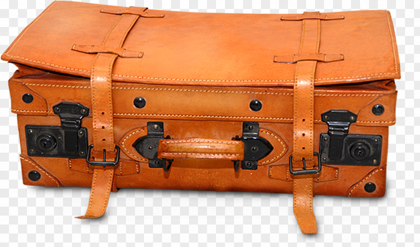 Leather Suitcase Travel PNG