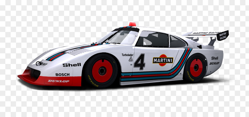 Martini Racing Sports Car Porsche Prototype PNG
