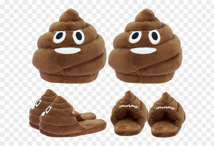 Emoji Slipper Shoe Pile Of Poo Stuffed Animals & Cuddly Toys PNG