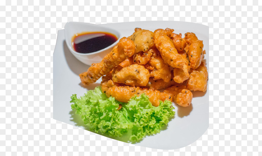 Fried Chicken Pakora Shrimp Fingers PNG