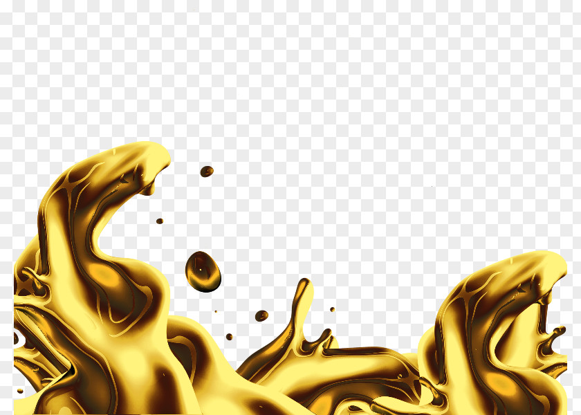 Gold Desktop Wallpaper Liquid PNG