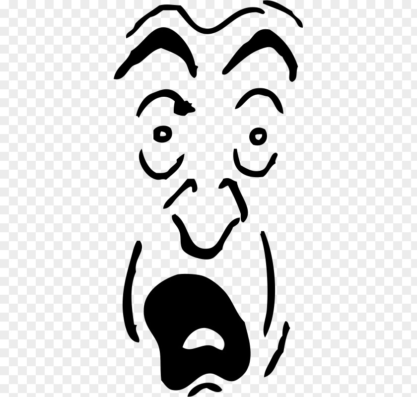 Scared Face Clipart Clip Art PNG