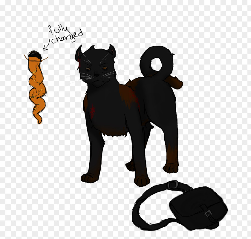 Dog Black Cat Mammal Canidae PNG