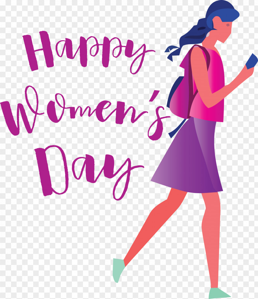 Happy Womens Day PNG