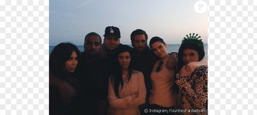 Kanye West Actor Family Him/Herself Boyfriend Kourtney Kardashian PNG