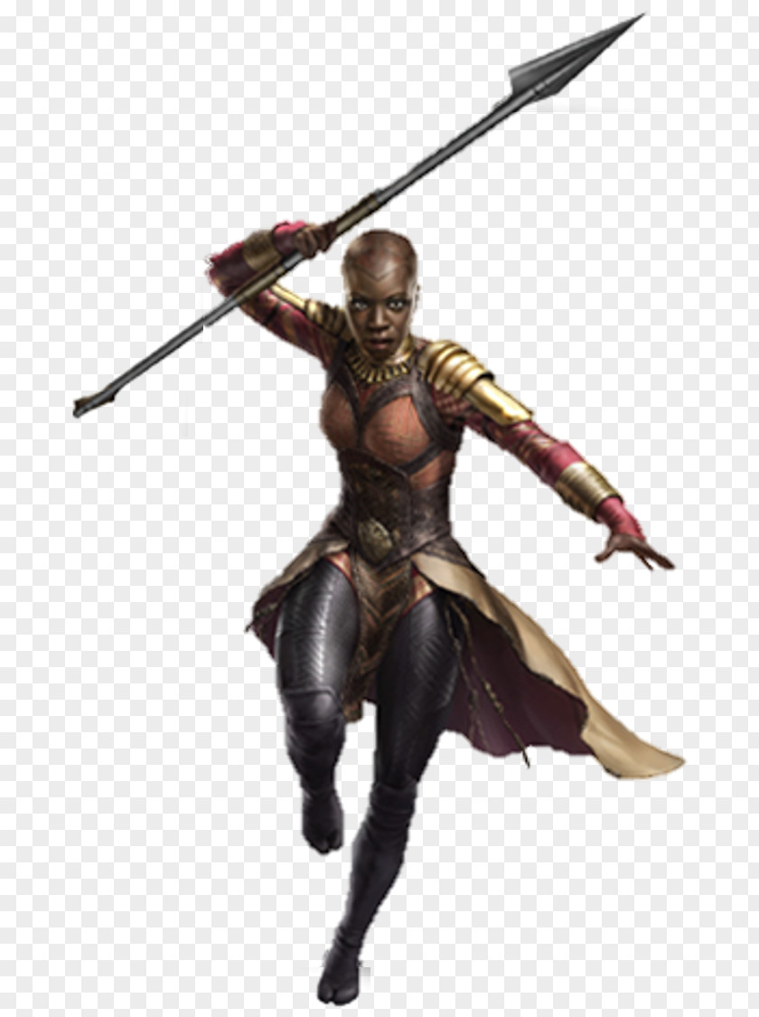 Okoye Black Panther Dora Milaje Standee Marvel Cinematic Universe PNG