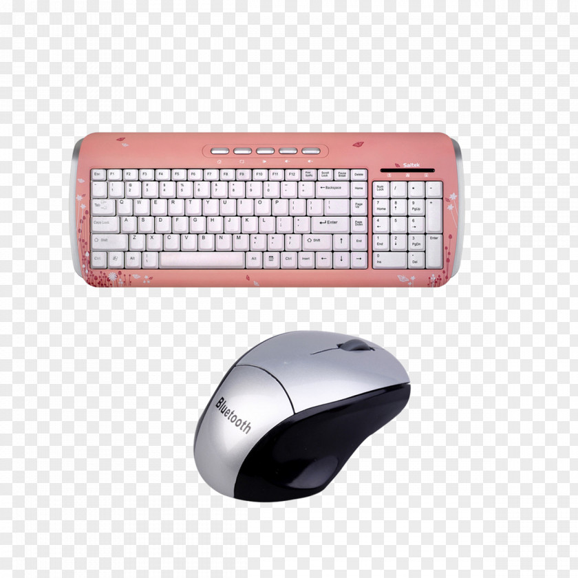 Pink Keyboard Computer Mouse Saitek USB Mousepad PNG