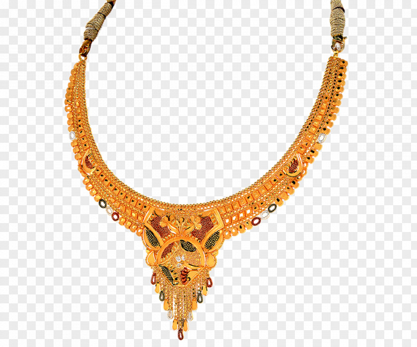 Bridal Jewelry Necklace Gold Body Jewellery PNG