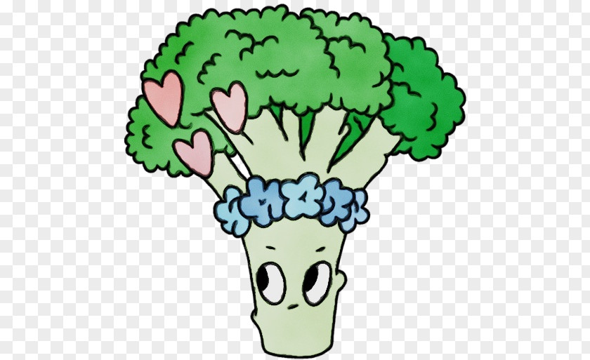 Broccoli Flowerpot Leaf Vegetable Plant PNG