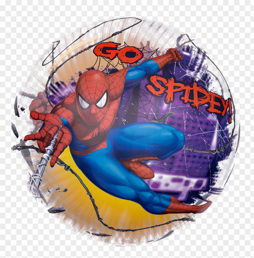 Gas Ballon Spider-Man Toy Balloon Birthday Character PNG