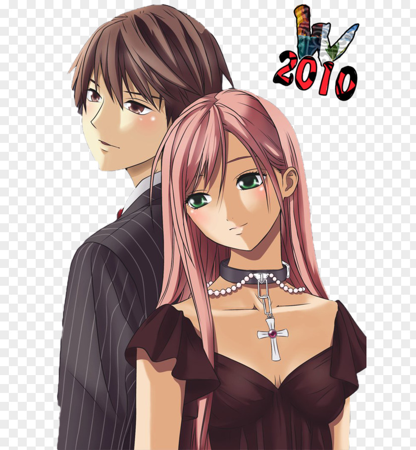 Ghoul Rosario + Vampire Tsukune Aono Moka Akashiya PNG