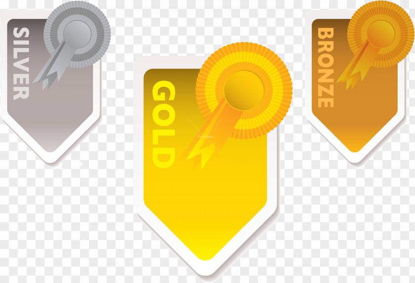 Silver Bronze Gold Copper Ribbon PNG