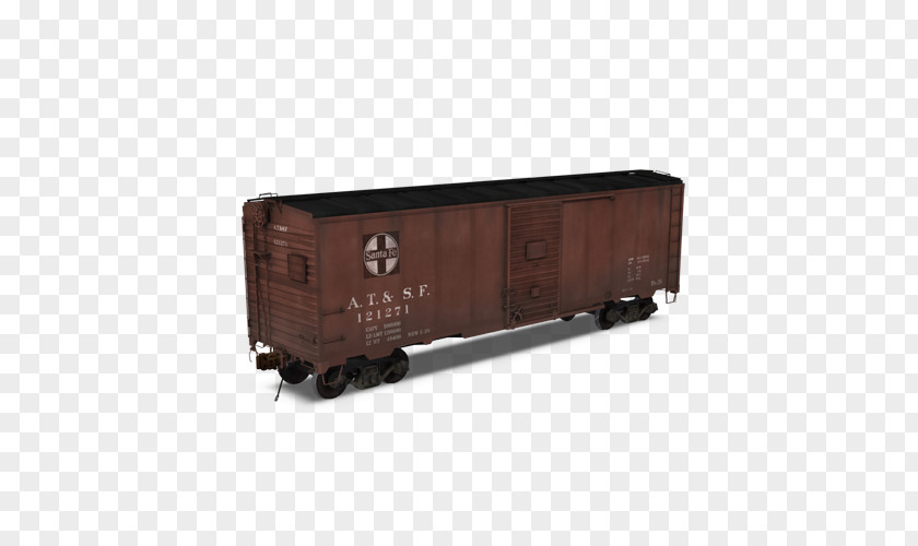 Train Rail Transport Goods Wagon Passenger Car Railroad PNG