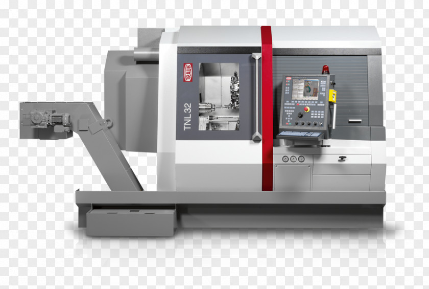 Automatic Lathe Machine Tool Computer Numerical Control Machining PNG