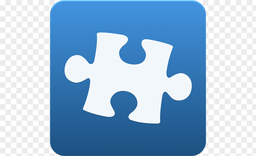 Blue Puzzle Icon Jigty Jigsaw Puzzles Candy Crush Jelly Saga Android PNG