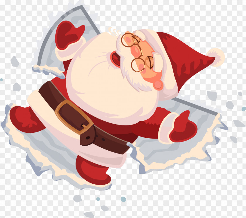 Christmas Day Santa Claus Vector Graphics Stock Illustration PNG