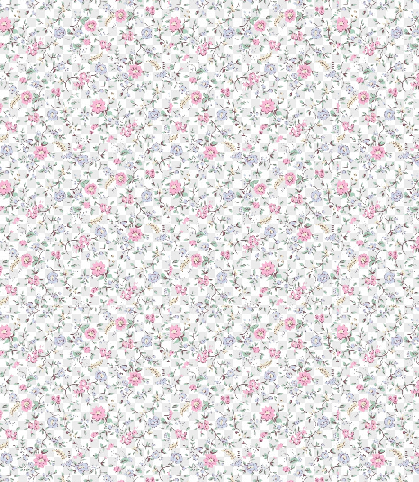 Flower Wall Hand Painted Wallpaper PNG