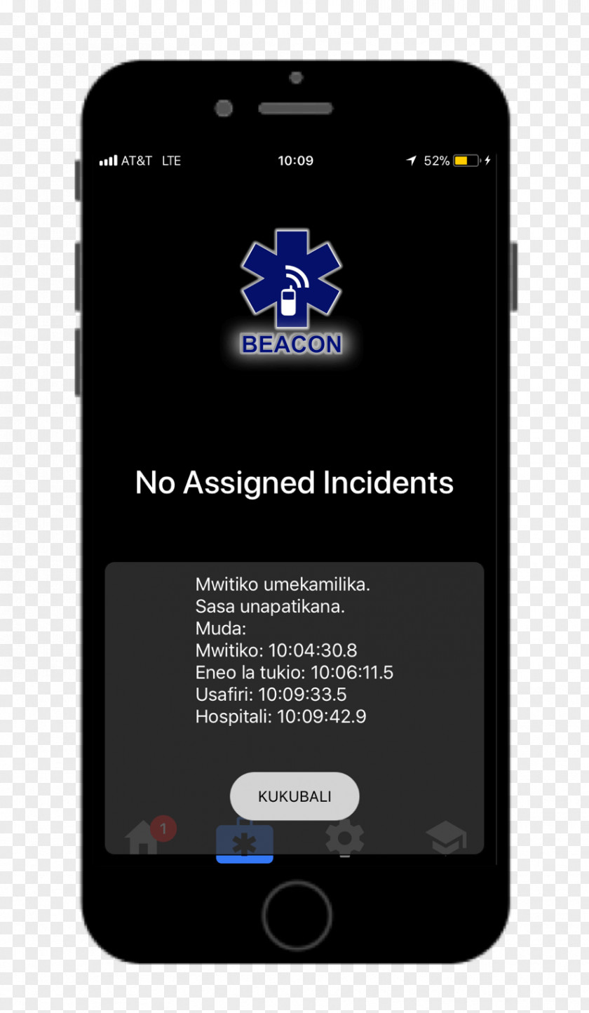 Smartphone Beacon Information PNG