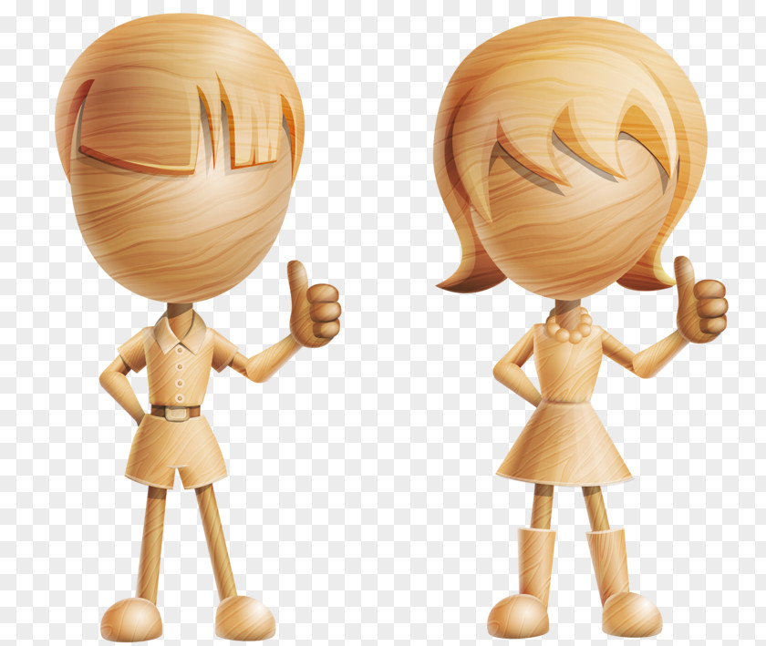 Woodcarving Children Character 3D Computer Graphics Cartoon Drawing PNG