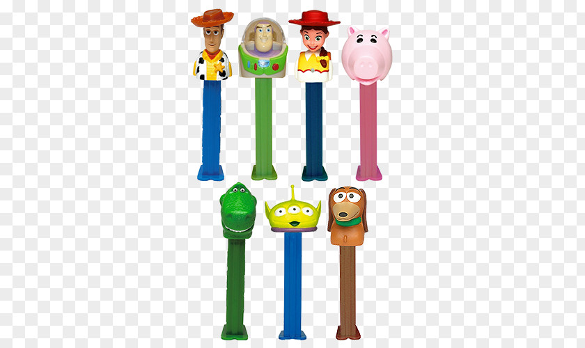 Buzz Sheriff Woody Lightyear Toy Story Pez PNG