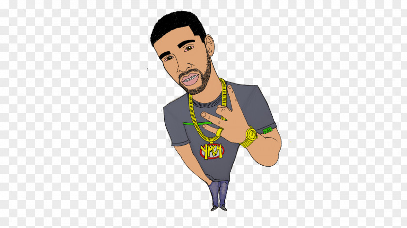 Drake T-shirt Male Arm Man Finger PNG