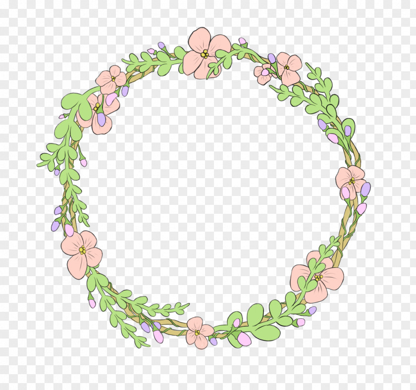 Floral Wreath Flower Clip Art PNG