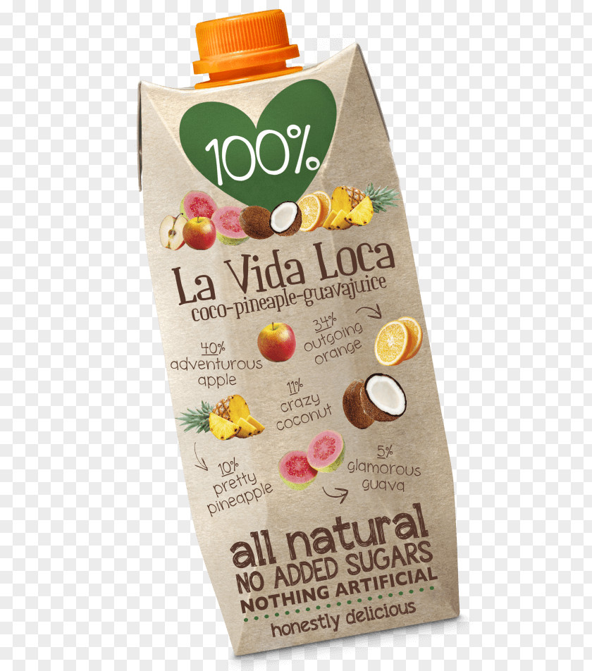 Juice Coconut Water Life Food Livin' La Vida Loca PNG