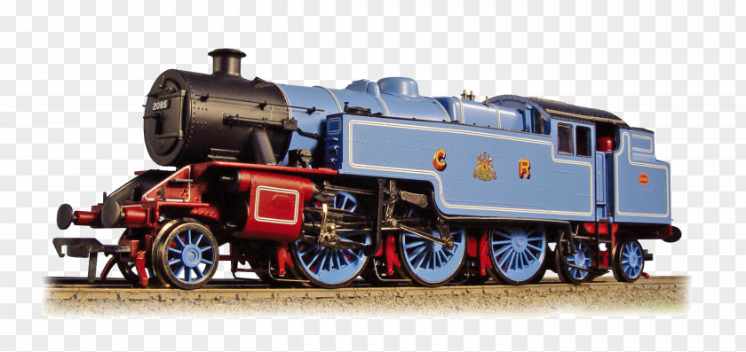 Train Rail Transport BR Standard Class 4 2-6-4T OO Gauge Locomotive PNG